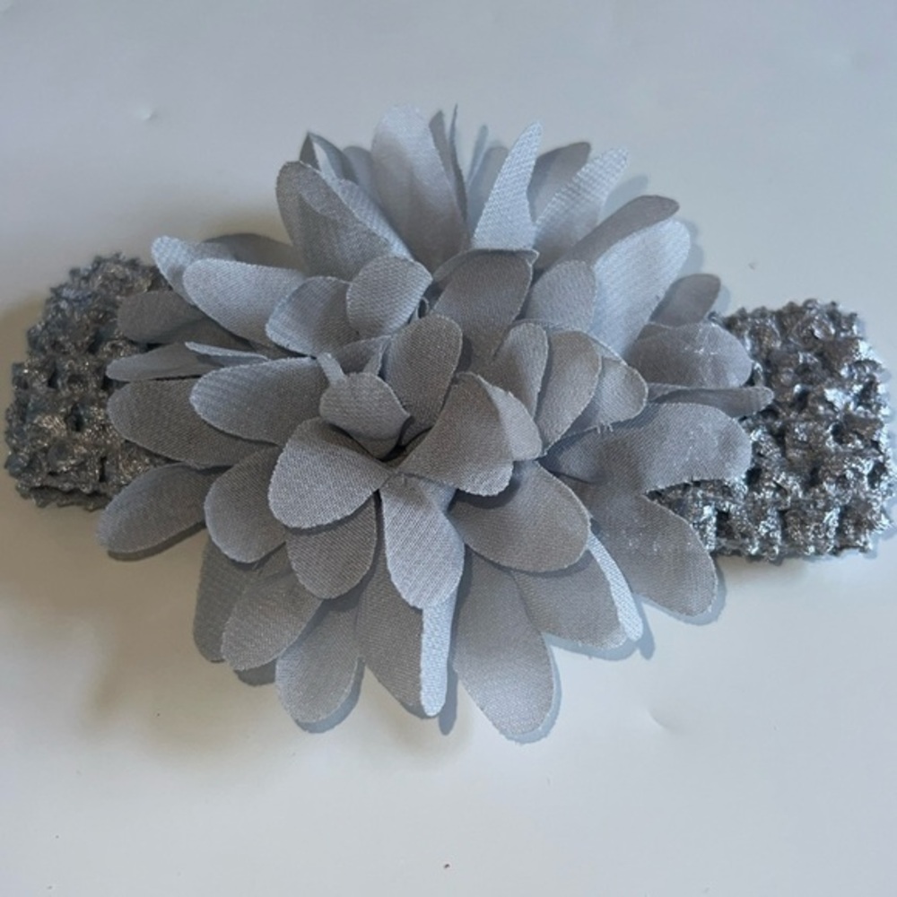 🛍 NEW PRETTY Little GIRLS GRAY  BOW Will Complete Any Outfit SIZE 0-24 …